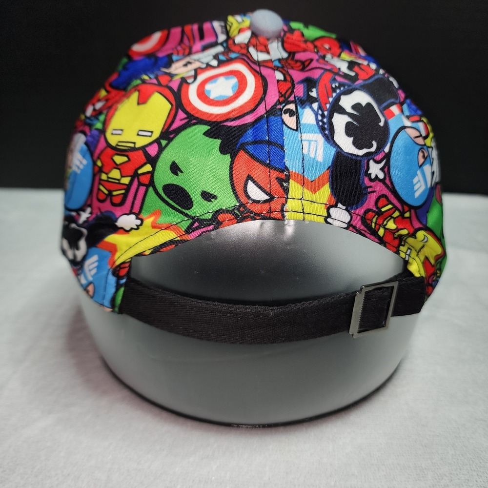 Marvel Comics Baseball Cap Kawaii Super Heroes Adjustable - Picture 3 of 6